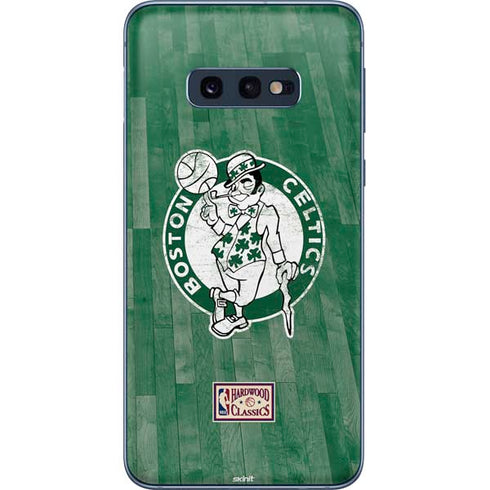 NBA Boston Celtics Hardwood Classics Galaxy S10e Skin