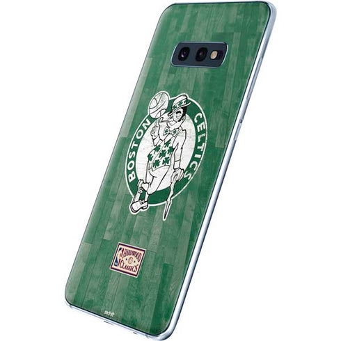 NBA Boston Celtics Hardwood Classics Galaxy S10e Skin