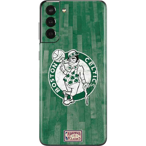 NBA Boston Celtics Hardwood Classics Galaxy S21 Plus 5G Skin
