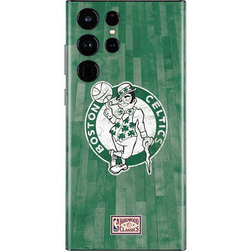 NBA Boston Celtics Hardwood Classics Galaxy S22 Ultra Skin