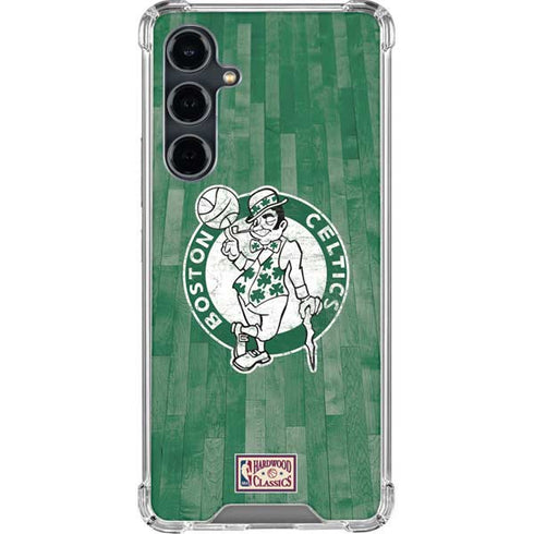 NBA Boston Celtics Hardwood Classics Galaxy S23 FE Clear Case