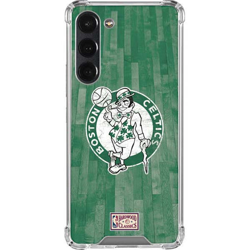 NBA Boston Celtics Hardwood Classics Galaxy S23 Plus Clear Case