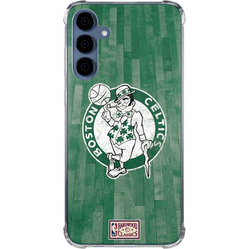 NBA Boston Celtics Hardwood Classics Galaxy S24 Clear Case