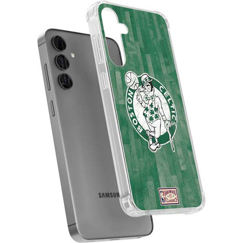 NBA Boston Celtics Hardwood Classics Galaxy S24 Plus Clear Case