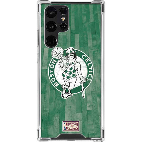NBA Boston Celtics Hardwood Classics Galaxy S24 Ultra Clear Case