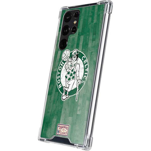 NBA Boston Celtics Hardwood Classics Galaxy S24 Ultra Clear Case