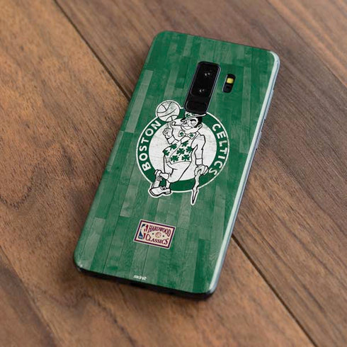 NBA Boston Celtics Hardwood Classics Galaxy S9 Plus Skin