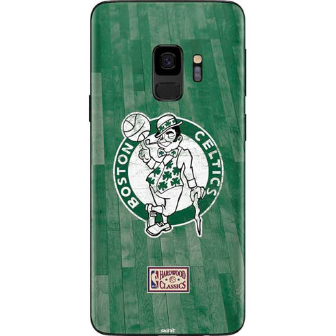 NBA Boston Celtics Hardwood Classics Galaxy S9 Skin