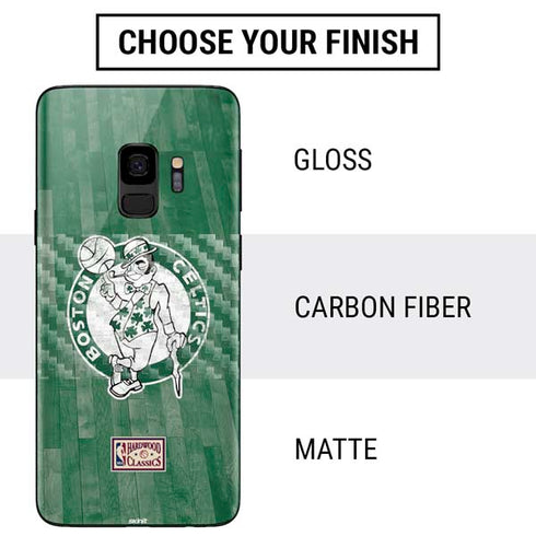 NBA Boston Celtics Hardwood Classics Galaxy S9 Skin