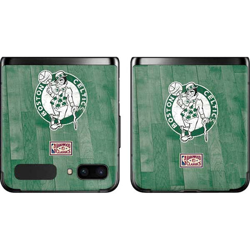 NBA Boston Celtics Hardwood Classics Galaxy Z Flip Skin