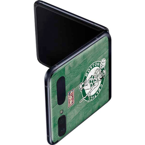 NBA Boston Celtics Hardwood Classics Galaxy Z Flip Skin