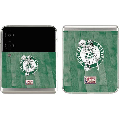 NBA Boston Celtics Hardwood Classics Galaxy Z Flip3 5G Skin