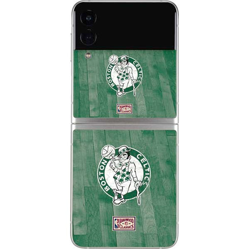 NBA Boston Celtics Hardwood Classics Galaxy Z Flip3 5G Skin