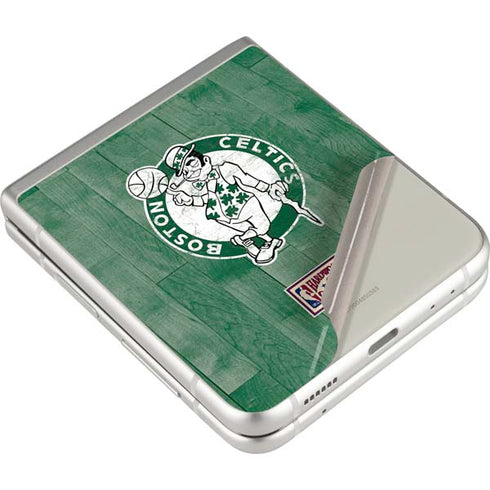 NBA Boston Celtics Hardwood Classics Galaxy Z Flip3 5G Skin