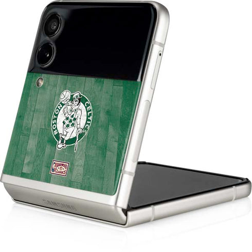 NBA Boston Celtics Hardwood Classics Galaxy Z Flip3 5G Skin