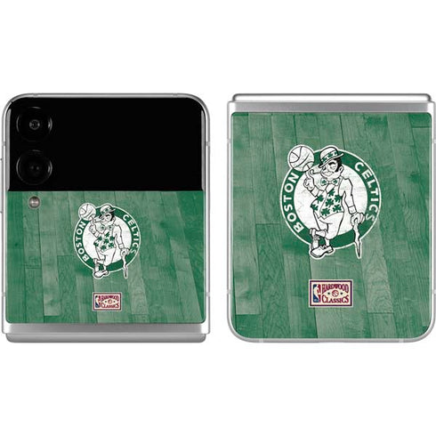 NBA Boston Celtics Hardwood Classics Galaxy Z Flip4 5G Skin