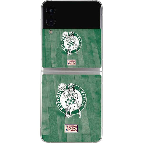 NBA Boston Celtics Hardwood Classics Galaxy Z Flip4 5G Skin