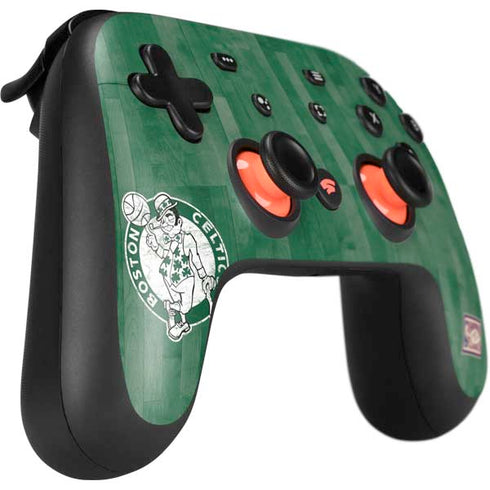NBA Boston Celtics Hardwood Classics Google Stadia Controller Skin