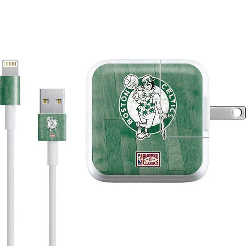 NBA Boston Celtics Hardwood Classics iPad Charger (10W USB) Skin