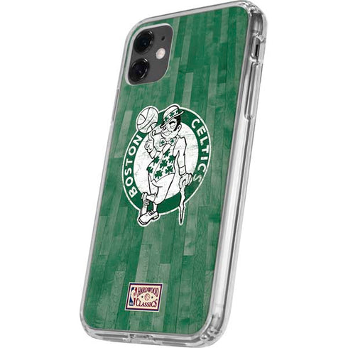 NBA Boston Celtics Hardwood Classics iPhone 11 Clear Case