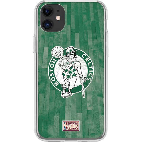 NBA Boston Celtics Hardwood Classics iPhone 11 Clear Case