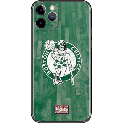 NBA Boston Celtics Hardwood Classics iPhone 11 Pro Skin