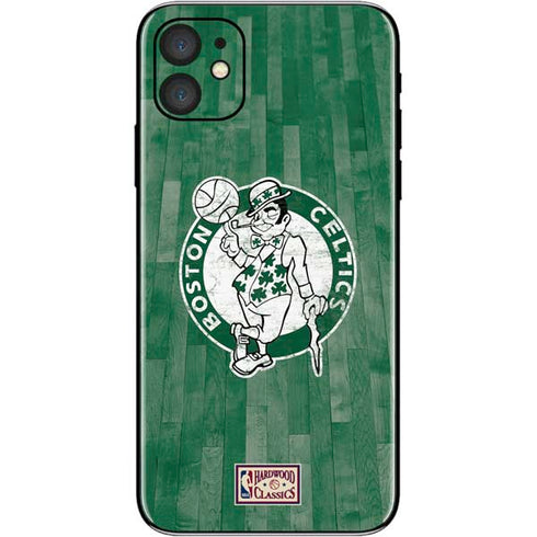 NBA Boston Celtics Hardwood Classics iPhone 11 Skin