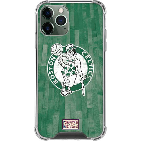 NBA Boston Celtics Hardwood Classics iPhone 12 Pro Clear Case
