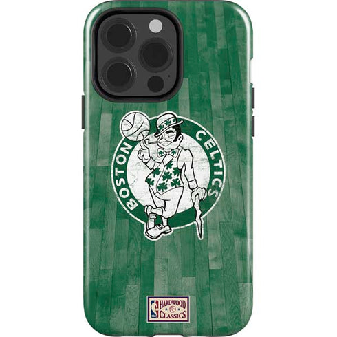 NBA Boston Celtics Hardwood Classics iPhone 13 Pro Impact Case