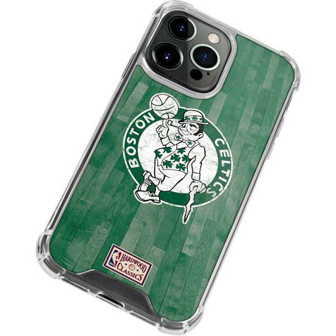 NBA Boston Celtics Hardwood Classics iPhone 13 Pro Max Clear Case