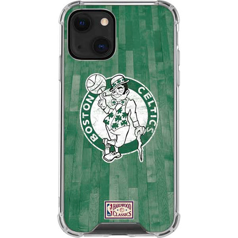 NBA Boston Celtics Hardwood Classics iPhone 14 Clear Case