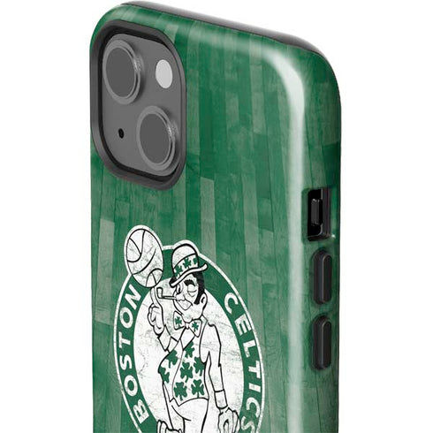 NBA Boston Celtics Hardwood Classics iPhone 15 Plus Impact Case