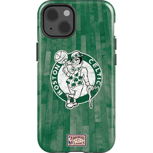 NBA Boston Celtics Hardwood Classics iPhone 15 Impact Case