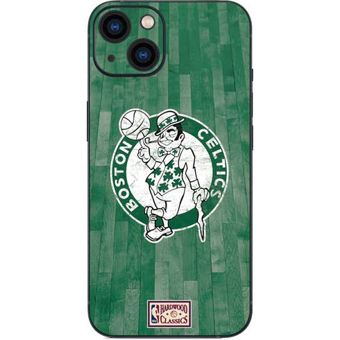 NBA Boston Celtics Hardwood Classics iPhone 15 Plus Skin