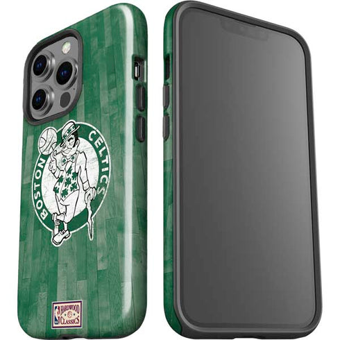 NBA Boston Celtics Hardwood Classics iPhone 15 Pro Impact Case
