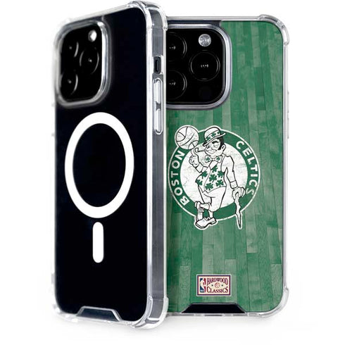 NBA Boston Celtics Hardwood Classics iPhone 15 Pro MagSafe Case