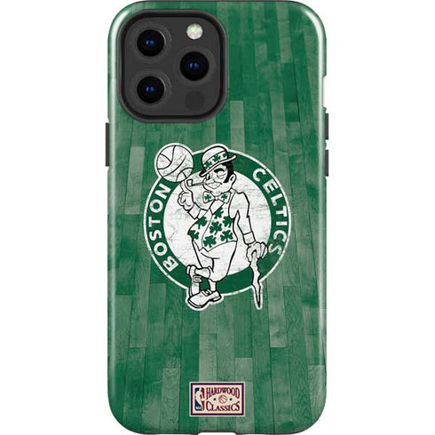 NBA Boston Celtics Hardwood Classics iPhone 15 Pro Max Impact Case