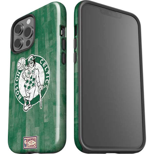 NBA Boston Celtics Hardwood Classics iPhone 15 Pro Max Impact Case