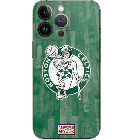 NBA Boston Celtics Hardwood Classics iPhone 14 Pro Skin