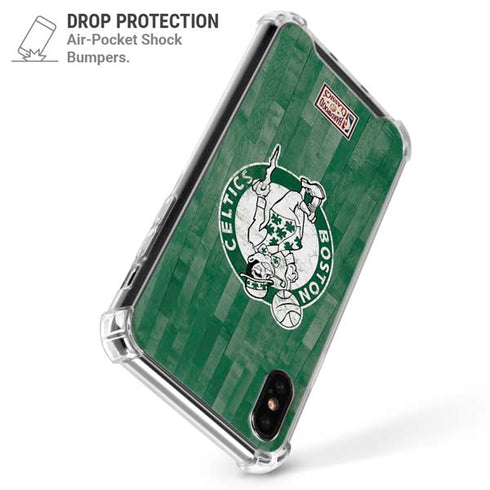 NBA Boston Celtics Hardwood Classics iPhone XS Max Clear Case