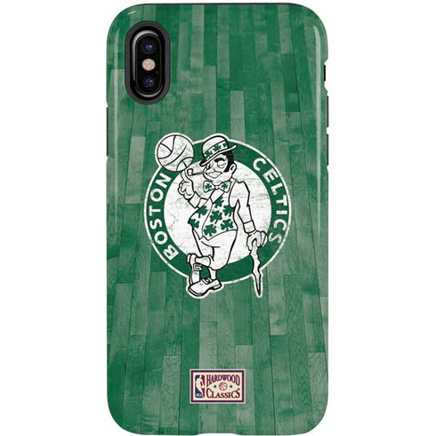 NBA Boston Celtics Hardwood Classics iPhone XS Pro Case