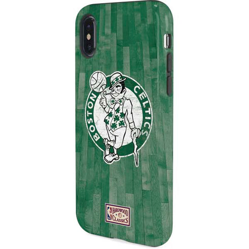 NBA Boston Celtics Hardwood Classics iPhone XS Pro Case
