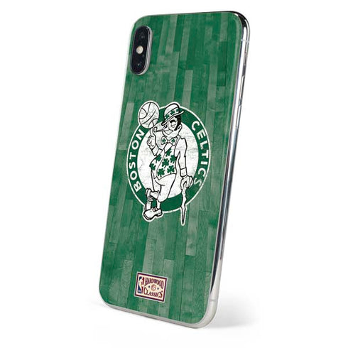 NBA Boston Celtics Hardwood Classics iPhone XS Skin