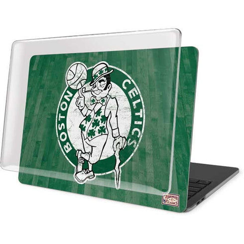 NBA Boston Celtics Hardwood Classics MacBook Pro 15in (2016-19) Case plus Skin