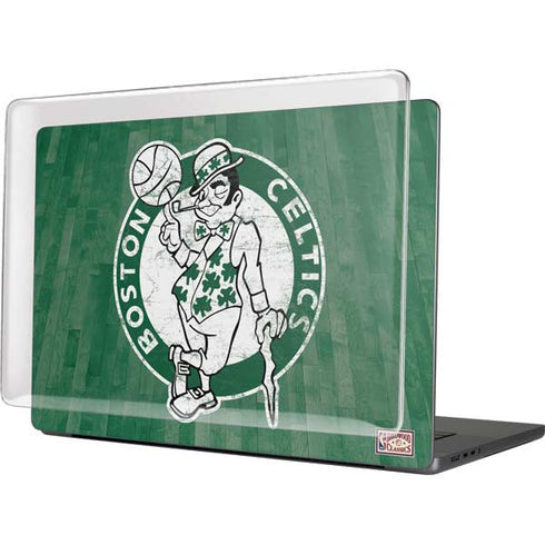 NBA Boston Celtics Hardwood Classics MacBook Pro 16in (2021-25) Case plus Skin