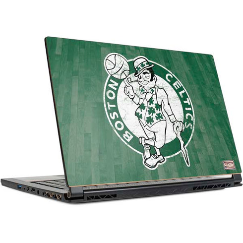 NBA Boston Celtics Hardwood Classics MSI GS65 Stealth Laptop Skin