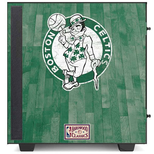 NBA Boston Celtics Hardwood Classics NZXT H510 Compact ATX Mid-Tower Case Skin