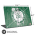 NBA Boston Celtics Hardwood Classics Universal Laptop 14in (11.4 x 8.2in) Skin