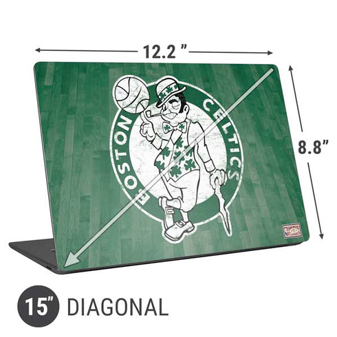 NBA Boston Celtics Hardwood Classics Universal Laptop 15in (12.2 x 8.8in) Skin