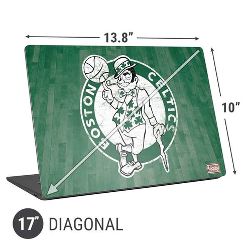 NBA Boston Celtics Hardwood Classics Universal Laptop 17in (13.8 x 10in) Skin
